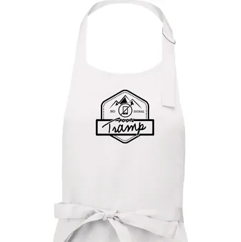 Kuchyňská zástěra Tramp No Signal - Dámská zástěra na vaření - Univerzální velikost ( Bílá )