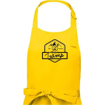 Kuchyňská zástěra Tramp No Signal - Pánská zástěra na vaření - Univerzální velikost ( Žlutá )