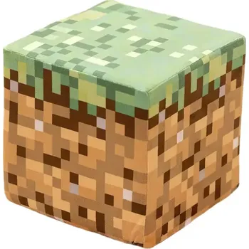 plyšák Pěnová kostka Minecraft blok Tráva PHPL2171 - SLEVA 3% s kodem radost25