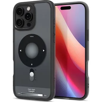 Pouzdro na mobilní telefon Spigen Ultra Hybrid MagSafe classic Black iPhone 16 Pro