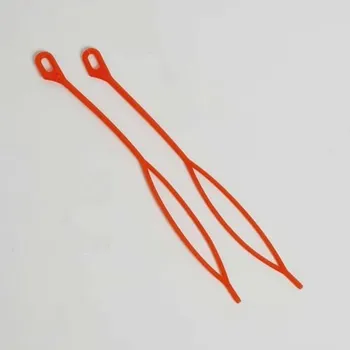 Tvořítko k protahování vlasů - 2ks - červená