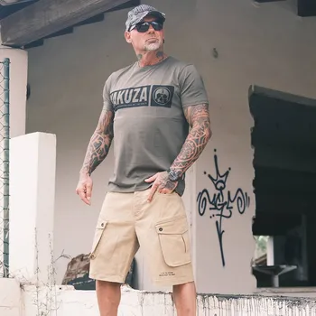 Pánské oblečení Pánské Yakuza Kraťasy Powder Cargo 25050 warm sand velikost: 31