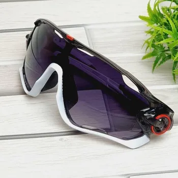 SPORTOVNÍ sluneční brýle, nastavitelné nožičky- bílo-černé