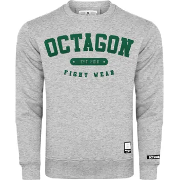 Pánská mikina Pánská mikina OCTAGON est. 2010 melange/green velikost: M + Doprava zdarma na další nákup