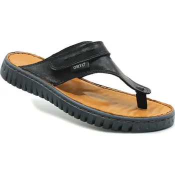 Dámské žabky ORTO PLUS 8081-60V černé, dámské žabky vel.41 (ORTO PLUS 8081-60V)