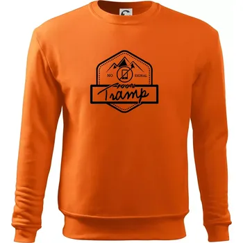 Pánská mikina Tramp No Signal - Mikina Essential pánská - 3XL ( Oranžová )