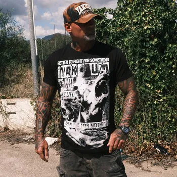 Oblečení a móda Pánské triko Yakuza Fight For Regular 25017 black velikost: 5XL