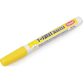 Výtvarná barva Stoklasa Fixy na textil žlutá