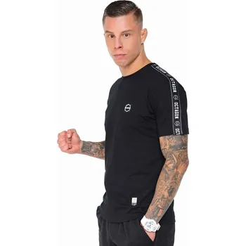 Pánské tričko PÁNSKÉ TRIKO OCTAGON Stripe black/white velikost: XL