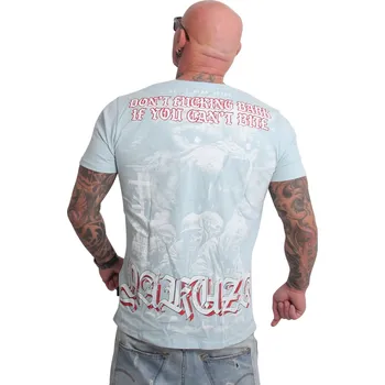 Pánské triko Yakuza Bark Regular 25027 sterling blue velikost: S