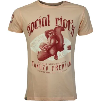 Pánské triko Yakuza Premium YPS 3604 orange velikost: 4XL