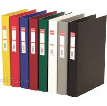 Pořadač A4, hřbet 35 mm, 2 kroužky, zelený