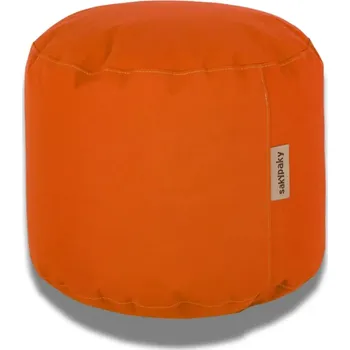 Sedací pytel AAA matrace Sedací vak TABURET Oranžová
