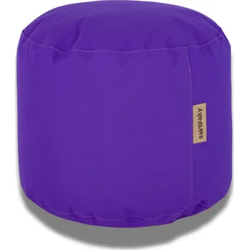 Sedací pytel AAA matrace Sedací vak TABURET Fialová
