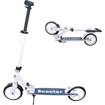 Koloběžka RB-nakuplevne Skládací koloběžka \"Scooter\" se stojánkem - výška postavy 145 - 195cm - bílá