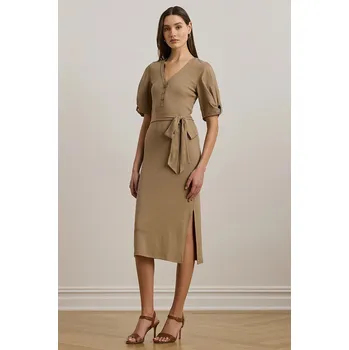 Dámské šaty Šaty Lauren Ralph Lauren 250964070 hnědá 84X, vel. L