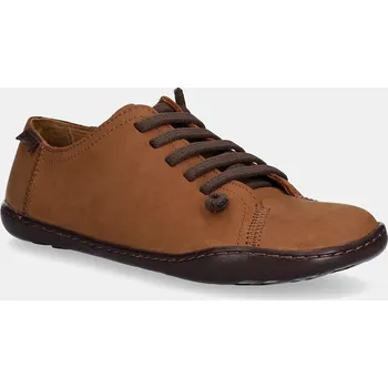 Dámské tenisky Nubukové tenisky Camper Peu Cami dámské, hnědá barva, 20848-251 20848.251 88X, EUR 36