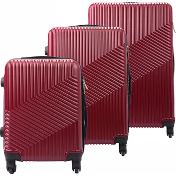 Cestovní kufr Pierre Cardin DIBAI06 1630 Z x3 vínová