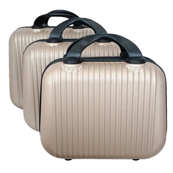 Sada příručních zavazadel - zlatá