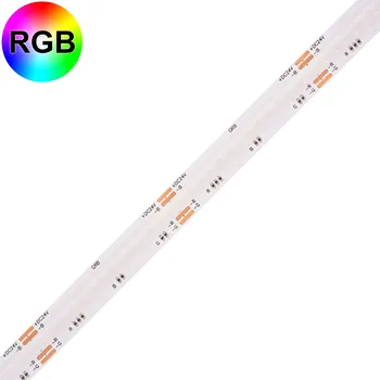 LED páska Kanlux RGB-COB-IP65 24V-15W/m barevný LED pásek voděodolný IP65 Světelný pruh (metráž) 38431