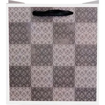 Dárková taška Malá dárková taška - vzor kostky šedé