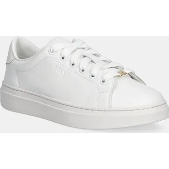 Dámské tenisky Kožené tenisky BOSS Kieran dámské, bílá barva, 50548110 50548110.100 00X, EUR 39
