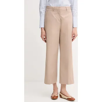 Dámské kalhoty Kalhoty Tommy Hilfiger WW0WW45791 béžová 80X, vel. 44