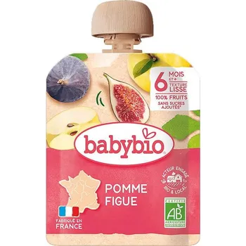 BABYBIO Kapsička jablko, fíky 90g