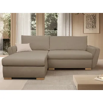 Sedací souprava ASKO - NÁBYTEK Helvetius L/P světle hnědá