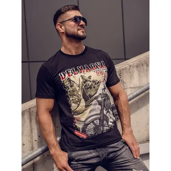 Pánské tričko Pánské triko Bolf Free style Black velikost: M