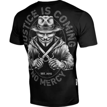 Pánské tričko Pánské triko Octagon Justice is coming black velikost: XL