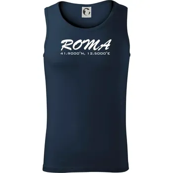 Pánské termoprádlo Roma GPS - Tílko pánské Core - XL ( Námořní modrá (velmi tmavá - téměř černá) )