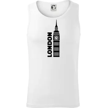 London věž - Tílko pánské Core - S ( Bílá )