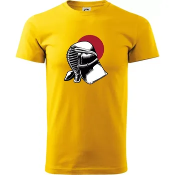 Japan culture - šerm - Triko extra velké (5-8XL) - 7XL ( Žlutá )