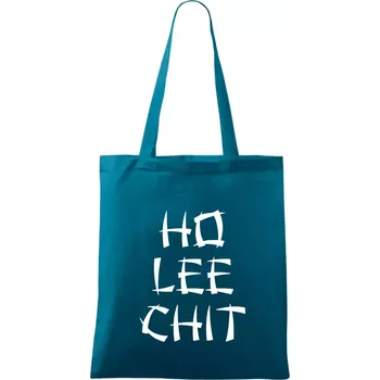 Ho lee chit - Taška bavlněná - 42 x 38 cm ( Petrolejová )