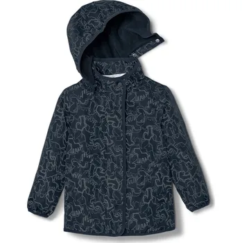 Pláštěnka 685916 - Tchibo - Dětská termobunda do deště s reflexními prvky - pro ženy - vel. 98/104 - barva: modrá