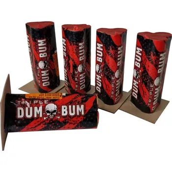 Zábavní pyrotechnika Kulové pumy NEW DUMBUM TRIPLE 20mm 5ks
