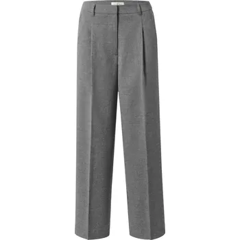 Dámské kalhoty 671095 - Tchibo - Tkané kalhoty - pro ženy - vel. 40 - barva: šedá