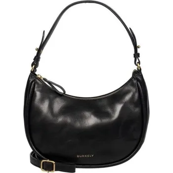 Kabelka BURKELY Kožená kabelka přes rameno Vintage Veda 1001503.77.10 černá
