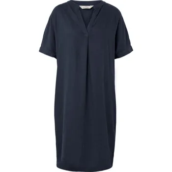Dámské šaty 705384 - Tchibo - Lněné šaty - pro ženy - vel. 36 - barva: modrá