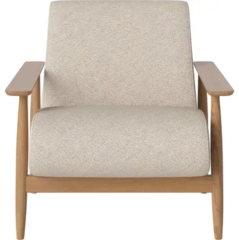 Křeslo Křeslo Visti, více variant - Bolia Varianta: olejovaný dub, Látka: kolekce Monza | barva - béžová