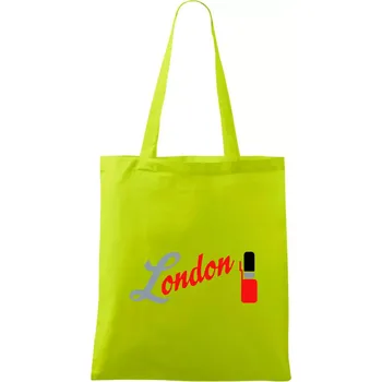London Stráž - Taška bavlněná - 42 x 38 cm ( Limetková )