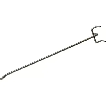 Kovový hák na děrovaný panel - ozap - jednoduchý