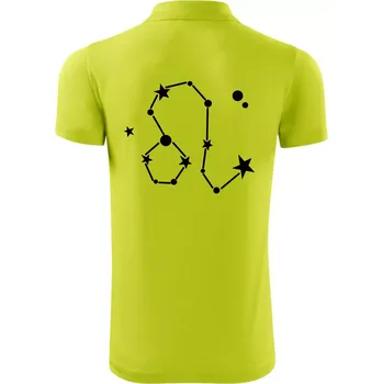 Pánská košile Souhvězdí - Leo - Lev - Polokošile Victory sportovní (dresovina) - XL ( Limetková )