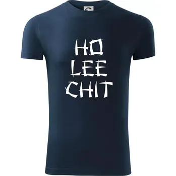Pánská móda Ho lee chit - Viper FIT - Pánské zůžené tričko - 2XL ( Námořní modrá (velmi tmavá - téměř černá) )