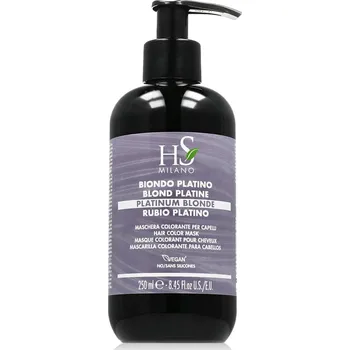 Barva na vlasy HS MILANO Hair Color Mask Pink 250 ml odstin Platinum Blonde