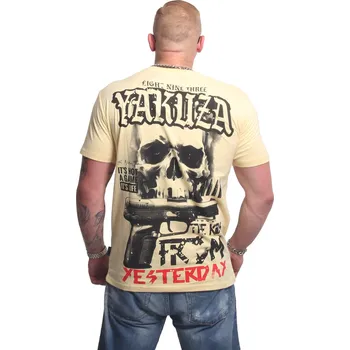 Pánské triko Yakuza The Kids Regular 25032 french vanilla velikost: 3XL