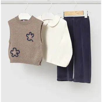 Kojenecká sada Mayoral 2596.4G.Baby.9BYA námořnická modř 59X, vel. 68