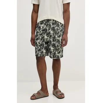 Bavlněné šortky Armani Exchange pánské, zelená barva, XM000427 AF14869 XM000427.AF14869 91X, vel. 33