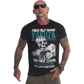 Pánské oblečení Pánské triko Yakuza First Love TSB 23029 Black velikost: XL